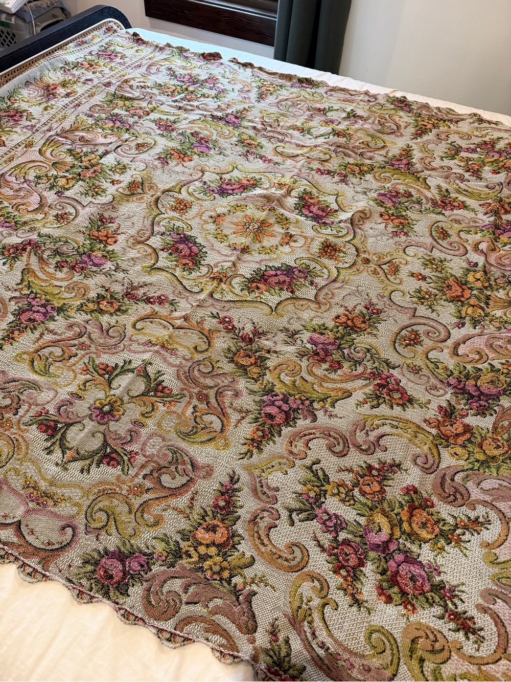 Vintage Tapestry Blanket
